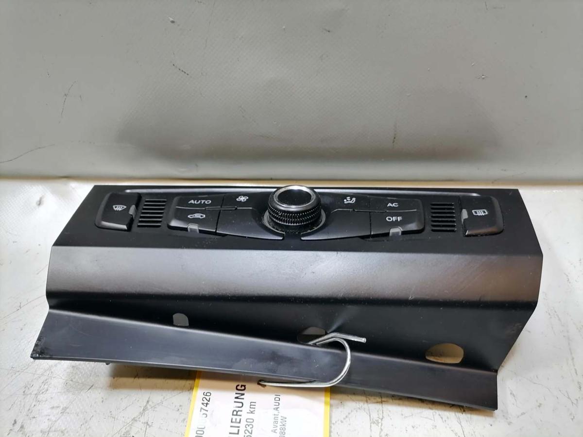 Audi A4 8K B8 original Heizungsregulierung Klimabedienteil Bj.2010